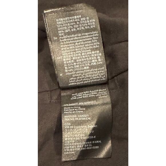 COS Oversized Hooded Down Puffer Jacket Size US/Large - Picture 15 of 16